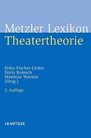 Tapa de Metzler Lexikon Theatertheorie