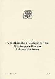 Tapa de Algorithmische Grundlagen für die Selbstorganisation von Roboterschwärmen