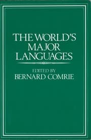 Tapa de The World's major languages