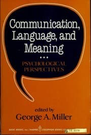 Tapa de Communication, Language and Meaning (Colophon Books)