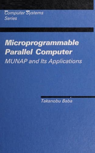Tapa de Microprogrammable parallel computer MUNAP and its applications