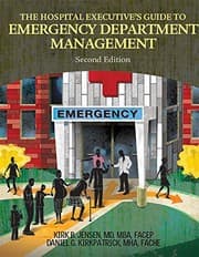 Tapa de The Hospital Executive's Guide to Emergency Department Management, Second Edition