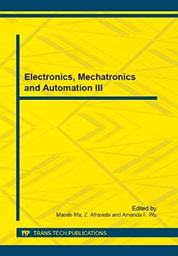 Tapa de Electronics, Mechatronics and Automation III