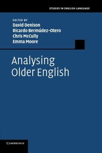 Tapa de Analysing Older English