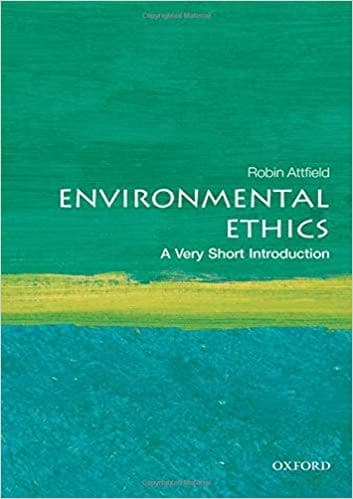 Tapa de Environmental ethics