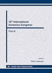 Tapa de 13th International Ceramics Congress