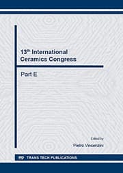 Tapa de 13th International Ceramics Congress