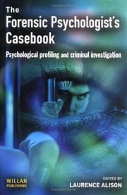 Tapa de The Forensic Psychologist's Casebook