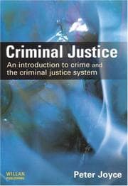 Tapa de Criminal Justice