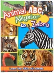 Tapa de Animal ABCs Alligator to Zebra