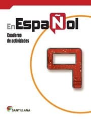 Tapa de Español 9 Cuaderno Santillana