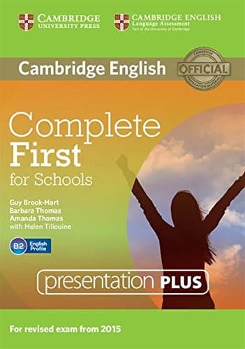 Tapa de Complete First for Schools Presentation Plus DVD-ROM