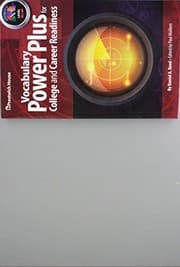 Tapa de Vocabulary Power Plus for College and Career Readiness Level One