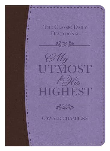 Tapa de My Utmost for His Highest