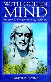 Tapa de With God In Mind, Pausing For Thought, Reading, Searching