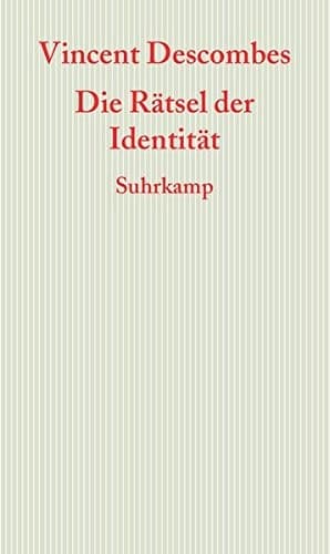 Tapa de Die Rätsel der Identität