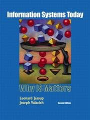 Tapa de Information Systems Today (cd included)