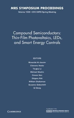 Tapa de Compound Semiconductors : Volume 1538
