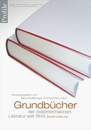 Tapa de Profile 20, Grundbücher der österreichischen Literatur. Zweite Lieferung