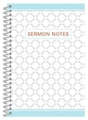 Tapa de Sermon Notes
