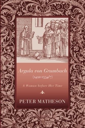 Tapa de Argula von Grumbach