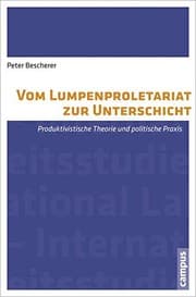 Tapa de Vom Lumpenproletariat zur Unterschicht