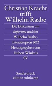 Tapa de Christian Kracht trifft Wilhelm Raabe