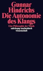 Tapa de Die Autonomie des Klangs
