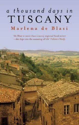 Tapa de A Thousand Days in Tuscany