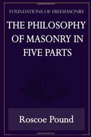Tapa de The Philosophy of Masonry in Five Parts