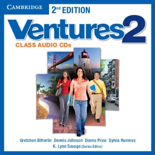 Tapa de Ventures Level 2 Class Audio CDs