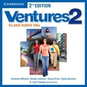 Tapa de Ventures Level 2 Class Audio CDs