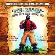 Tapa de Paul Bunyan and His Big Blue Ox