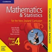 Tapa de Mathematics and Statistics for the New Zealand Curriculum Focus on Level 4 Teacher Resource Package