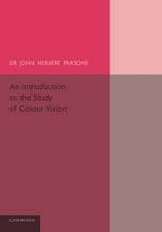 Tapa de An Introduction to the Study of Colour Vision