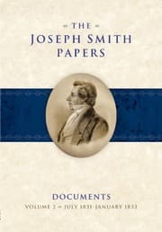 Tapa de The Joseph Smith Papers : Documents, Volume 2