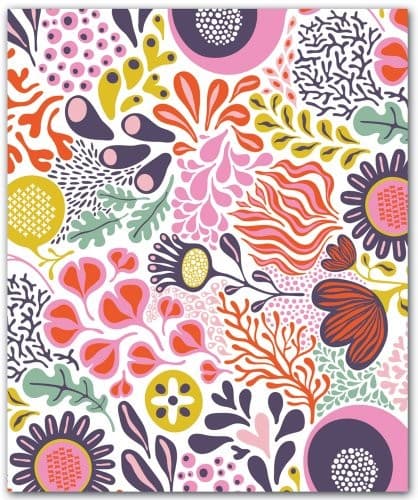 Tapa de Floral Escape
