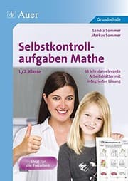 Tapa de Selbstkontrollaufgaben Mathe für die 1.-2. Klasse