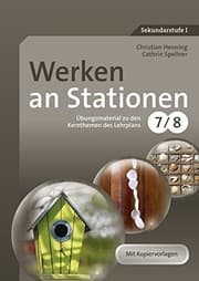 Tapa de Werken an Stationen Klasse 7-8