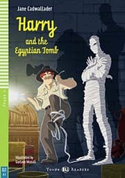 Tapa de Harry and the Egyptian Tomb. Buch mit Audio-CD : Englische Lektüre Stage 4