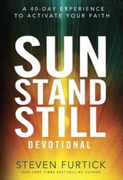 Tapa de Sun Stand Still Devotional