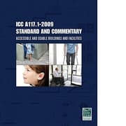 Tapa de ICC A117.1-2009 Standard and Commentary : Accessible and Usable Buildings and Facilities