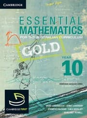 Tapa de Essential Mathematics Gold for the Australian Curriculum Year 10 and Cambridge HOTmaths