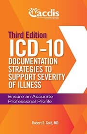 Tapa de ICD-10 Documentation Strategies to Support Severity of Illness