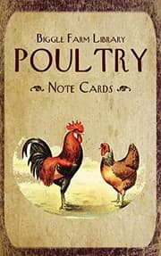 Tapa de Biggle Farm Library Note Cards