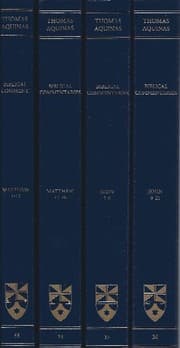 Tapa de Commentary on the Gospels of Matthew and John