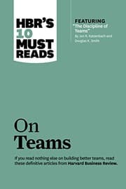 Tapa de HBR's 10 Must Reads on Teams