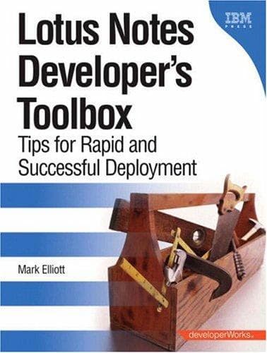 Tapa de Lotus(R) Notes(R) Developer's Toolbox
