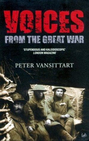Tapa de Voices from the Great War