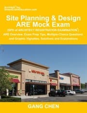 Tapa de Site Planning & Design ARE Mock Exam